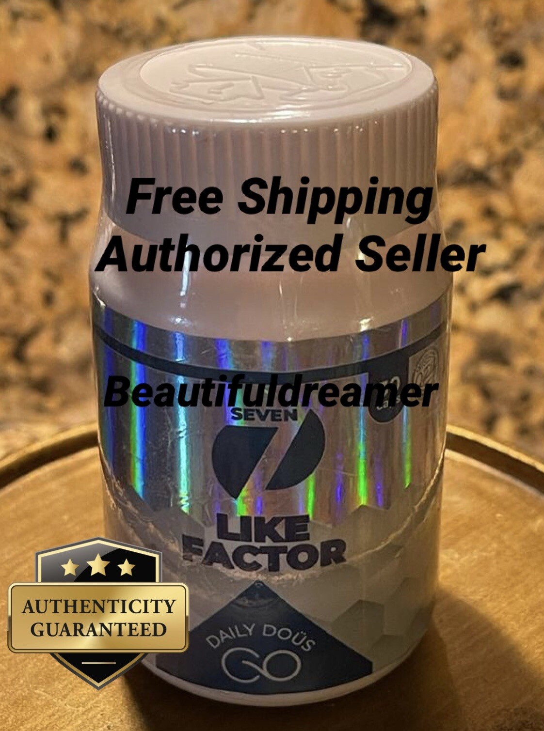 5 Bottles ***Seven Like Factor Pills *** Brand New and Sealed *** by Skinny 365
