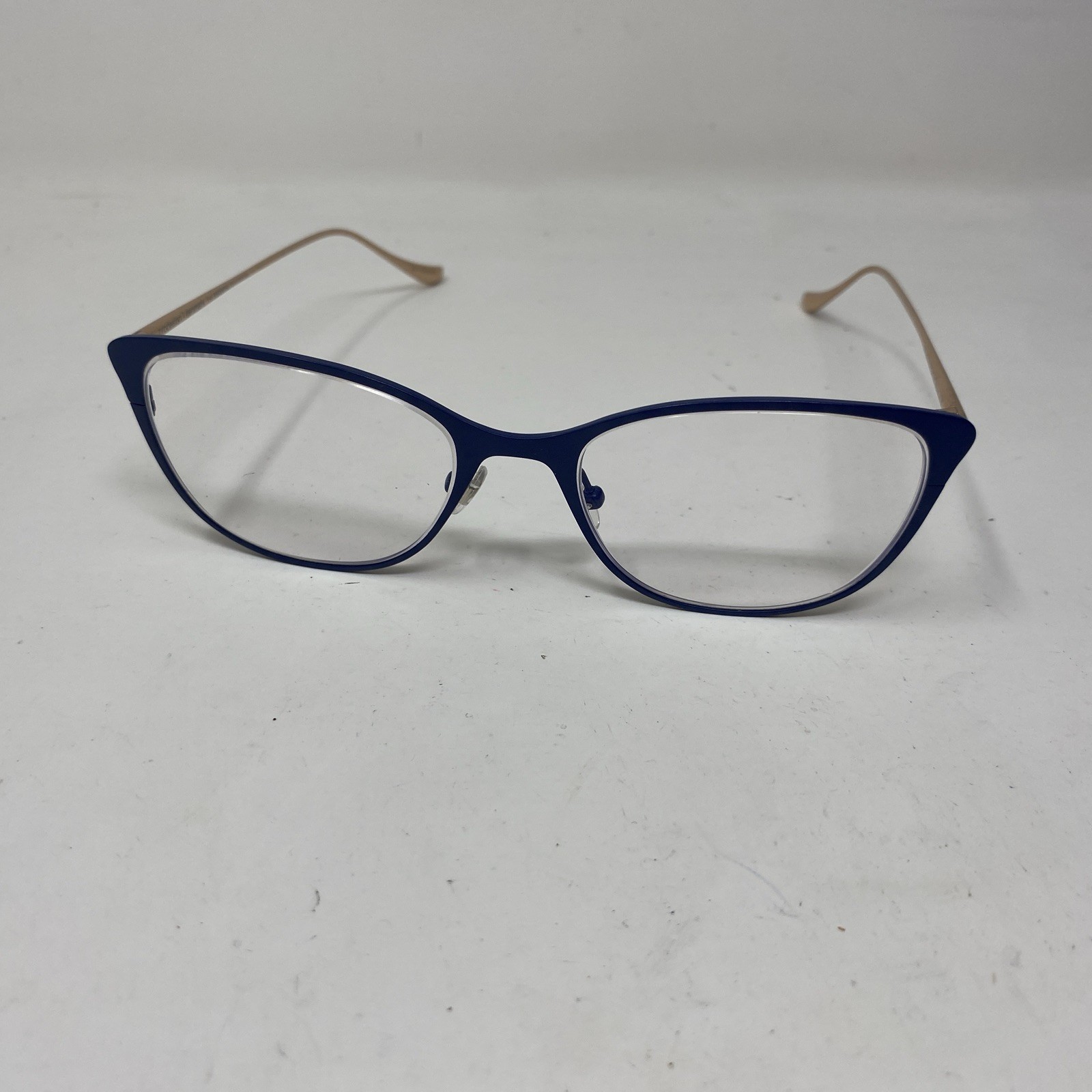 Prodesign Eyeglasses, Frames, Titanium, 1470 C.9021, 51-17-140, Blue/Gold E272
