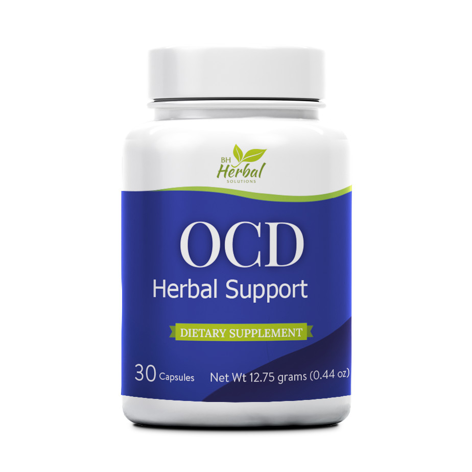 OCD Herbal Support – Natural Herbal Supplement for Mental Focus, Emotional Welln
