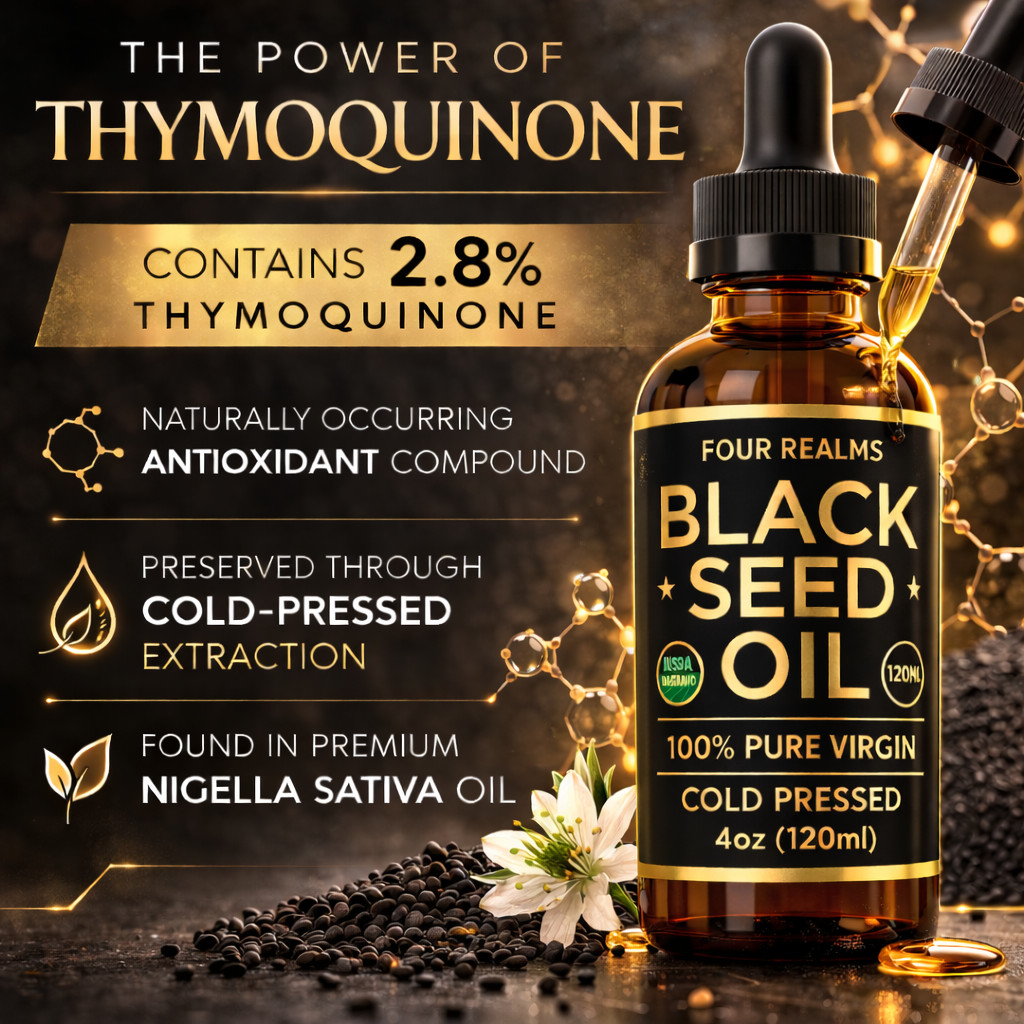 ULTRA Premium Cumin Organic Black Seed Oil 4oz Cold Pressed Nigella Sativa 100%