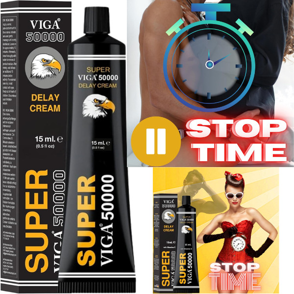 Super 50000 Delay Cream for Men – Premium Desensitizing Formula – Stay Hard, De