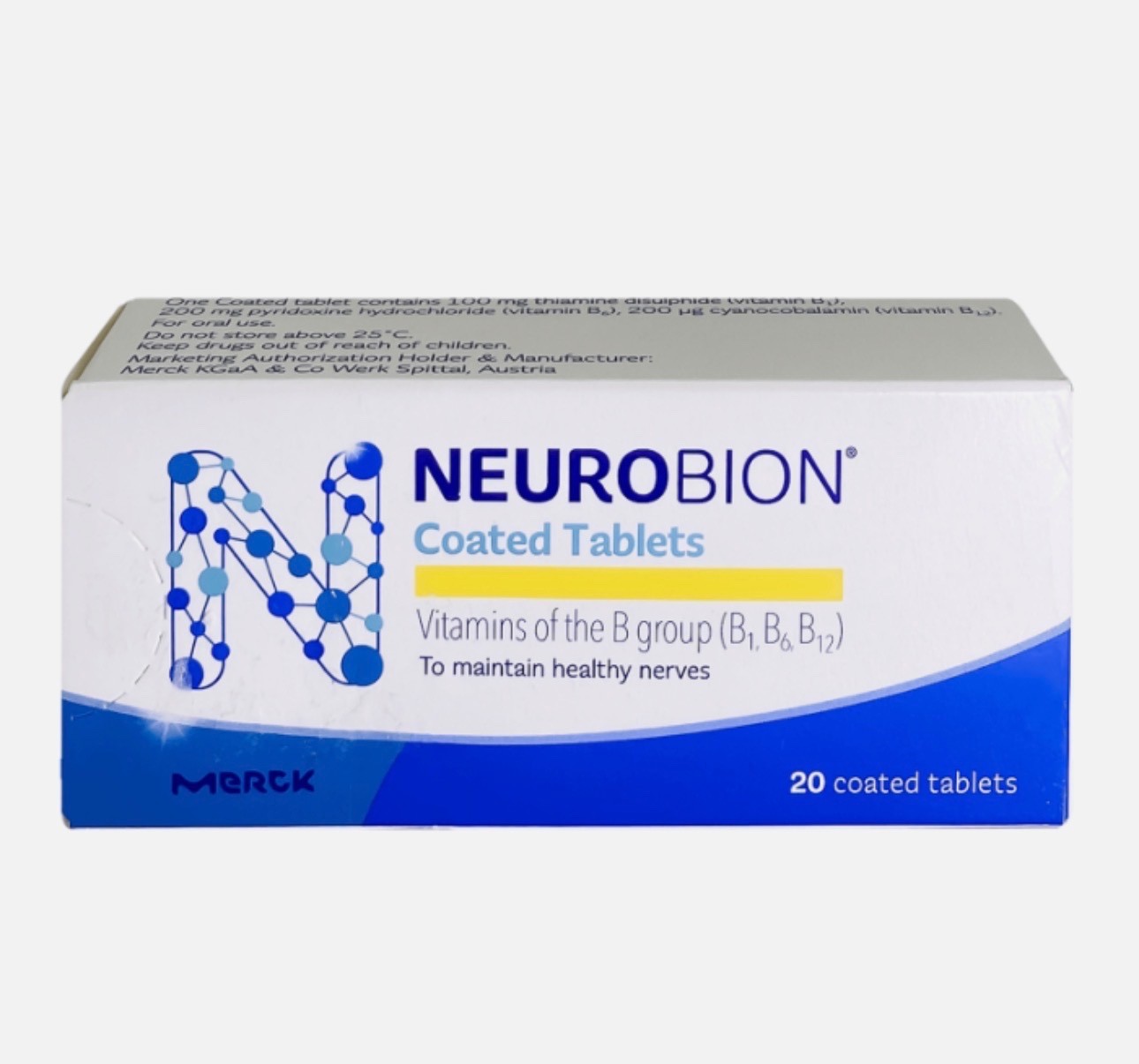 Neurobion Vitamin B1, B6, B12 Nerve Relief, Numbness & Tingling