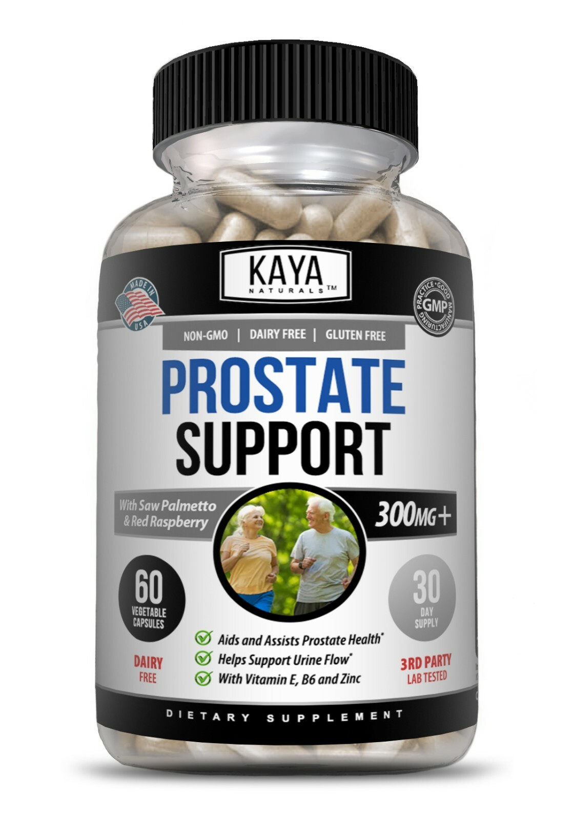 (2 Pack) Prostate Support – Reduce Frequent Urination, Stamina supplement 60ct
