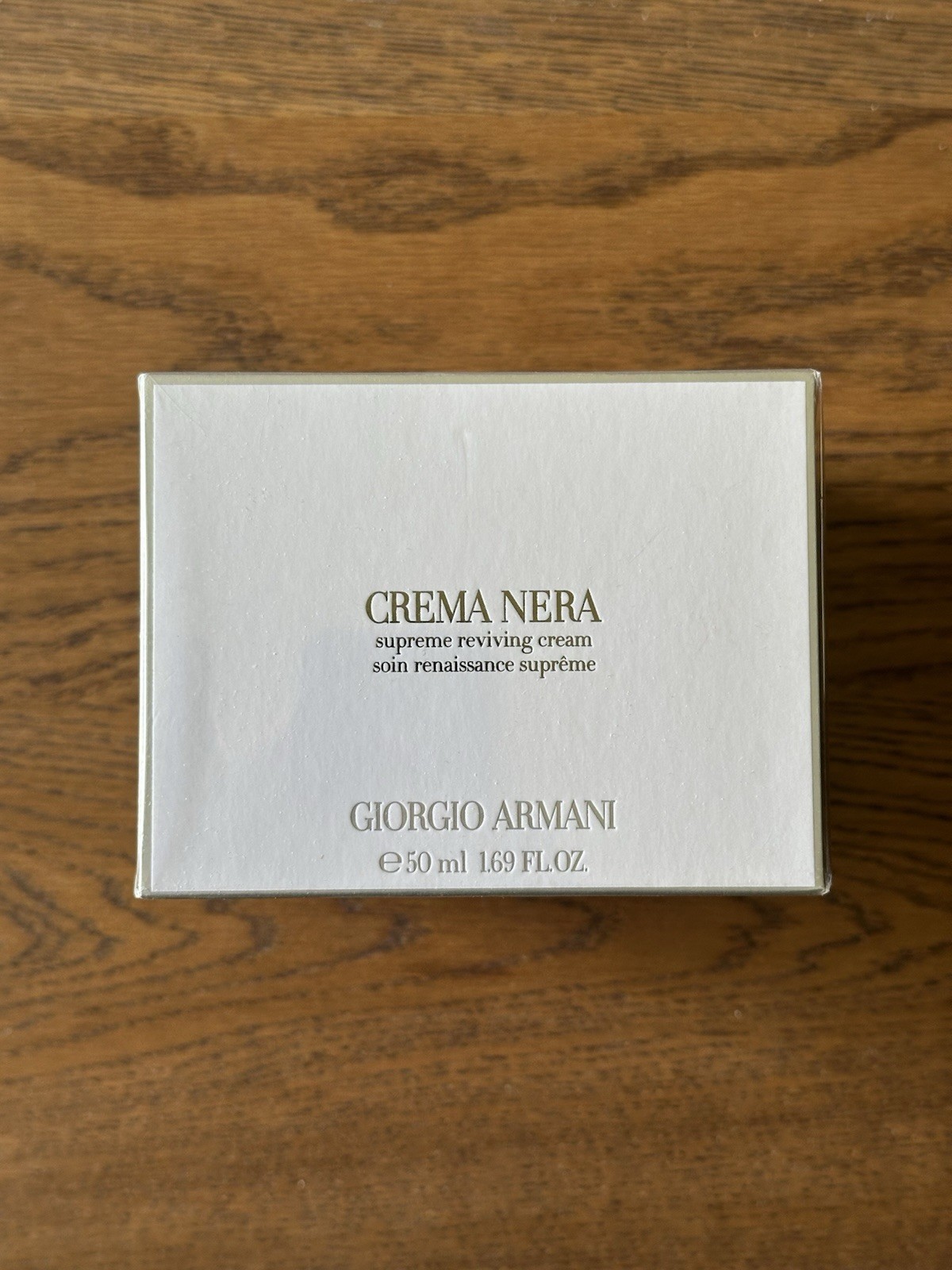 GIORGIO ARMANI Crema Nera Supreme Reviving Cream 1.69 Fl Oz / 50ml NEW SEALED