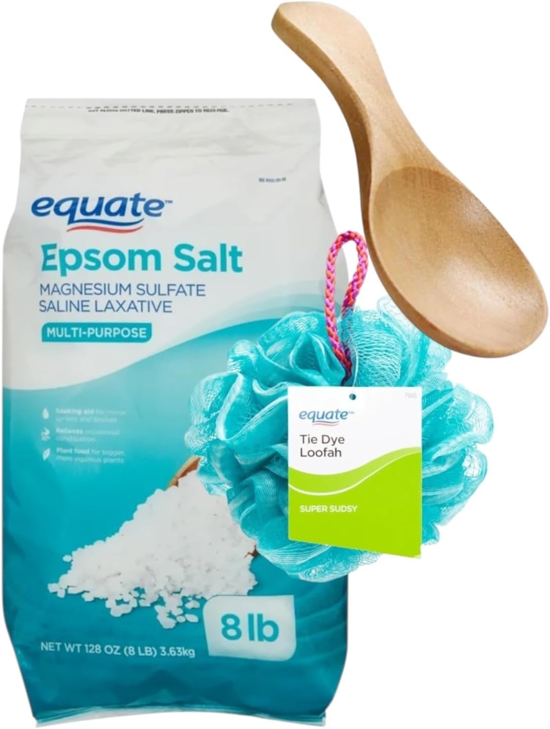 Epsom Salt 8lb Pure Magnesium Sulfate Bath Soak Muscle Recovery Unscented