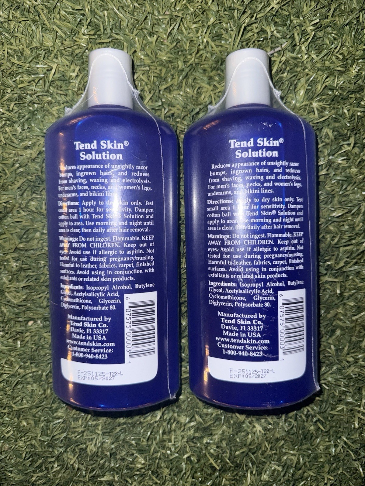 Tend Skin Solution 16 oz Razor Bump Ingrown Hair Treatment (Lot Of 2) USA 🆓🚚