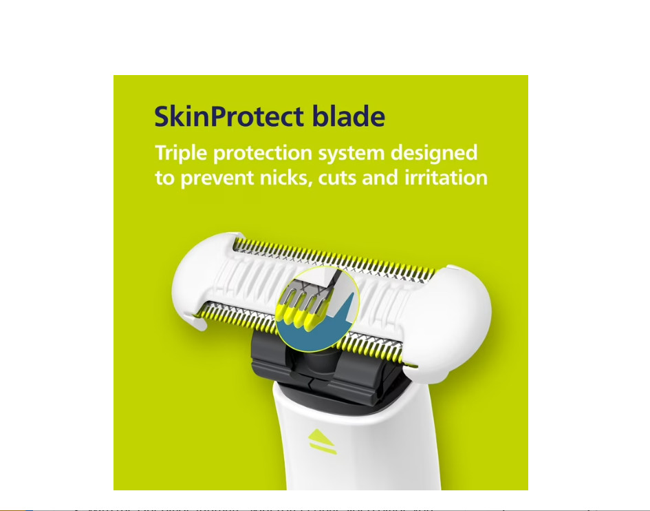 Philips Norelco Oneblade Intimate Pubic Groomer