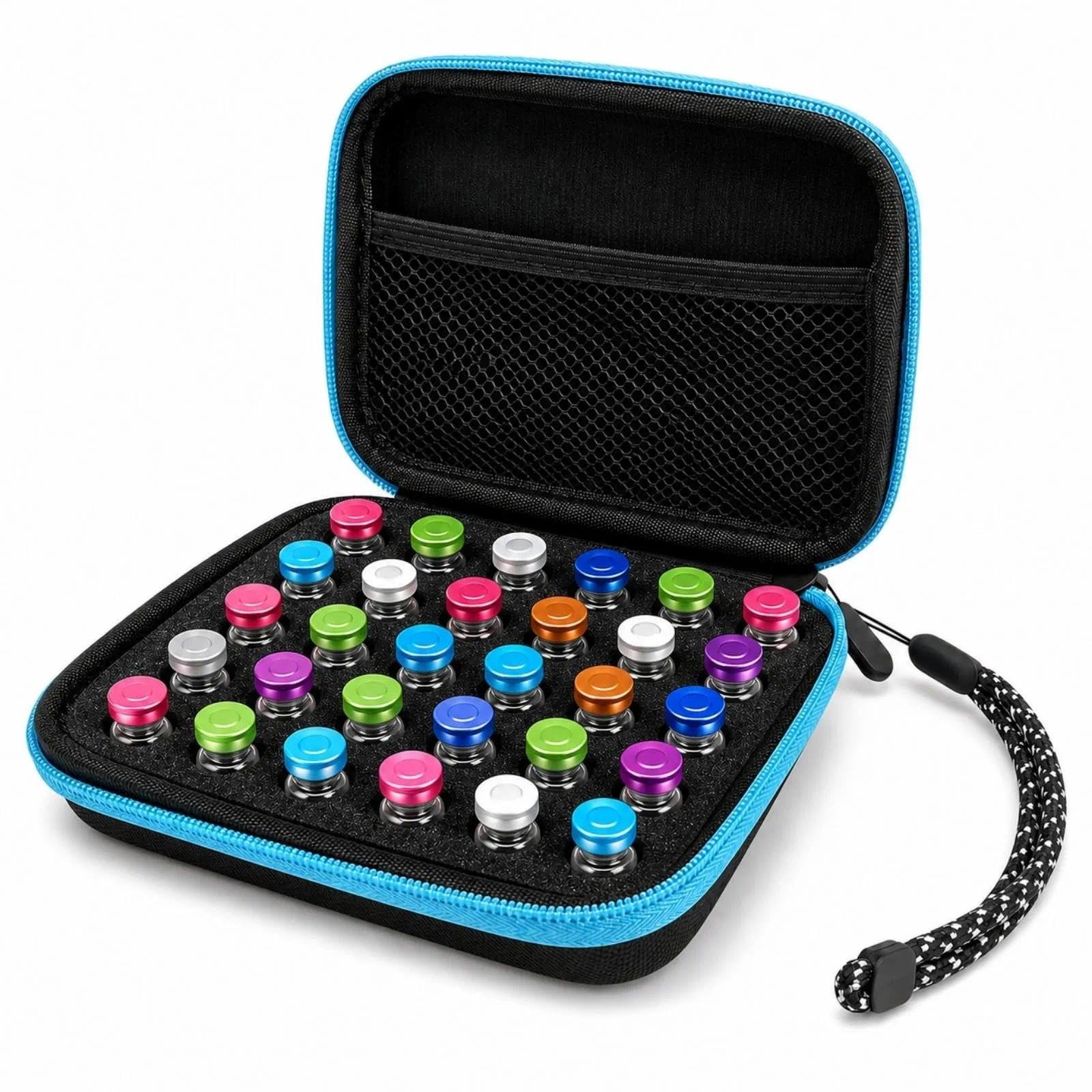 Leoriaie Peptide Case Blue, 30 Slot 1-3ml