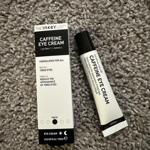 NIB 100% Authentic The INKEY List De-puffing+Dark Circle Eye Cream, 15 mL