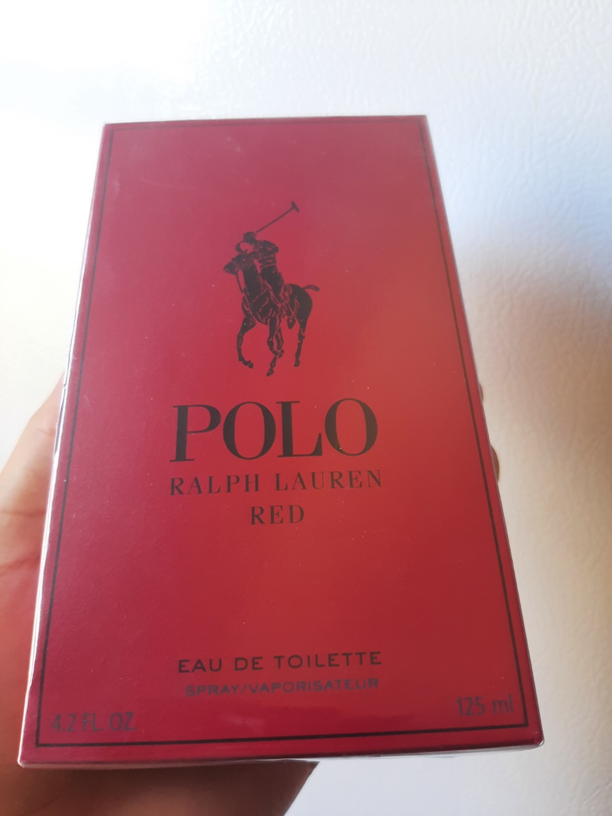 Ralph Lauren Polo Red Men EDT Spray Cologne 4.2 oz / 125 ml New in Box