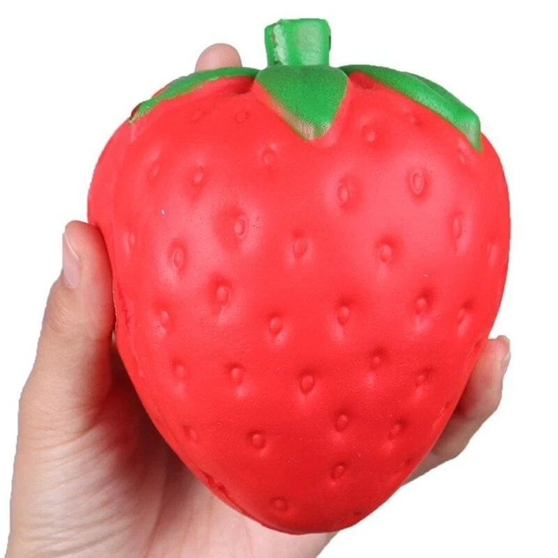 Strawberry Squishy Stress Toy Slow Rising Fidget Anxiety Relief Gift