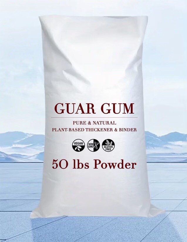 Guar Gum Powder, 50 lb, Thickening Agent , Emulsifier, Non gmo, Free shipping