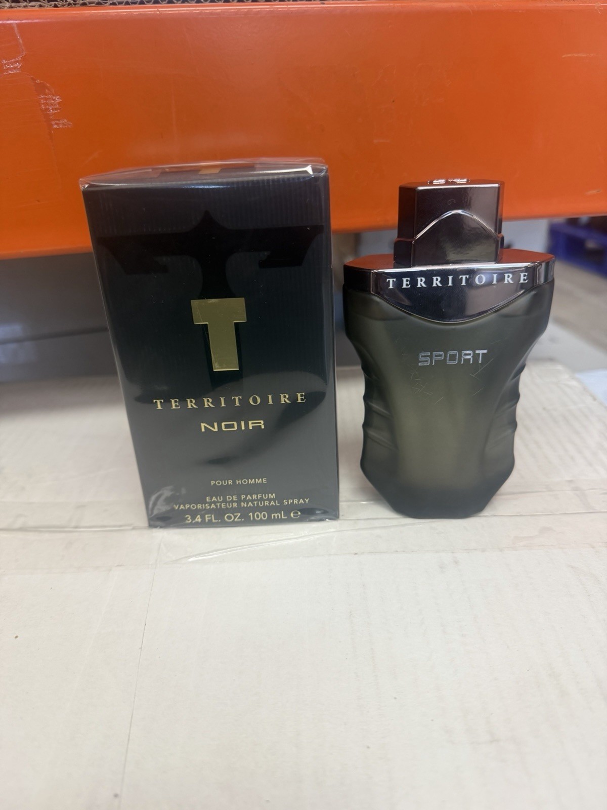 Territoire Noir Eau de Parfum Spray Regular Size 3.4 fl oz / 100 mL