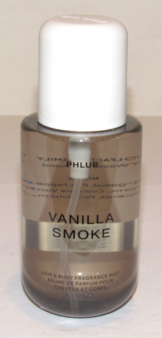 Phlur VANILLA SMOKE Hair & Body Fragrance Mist 8 8.1 Oz 240 mL Large Size Unisex