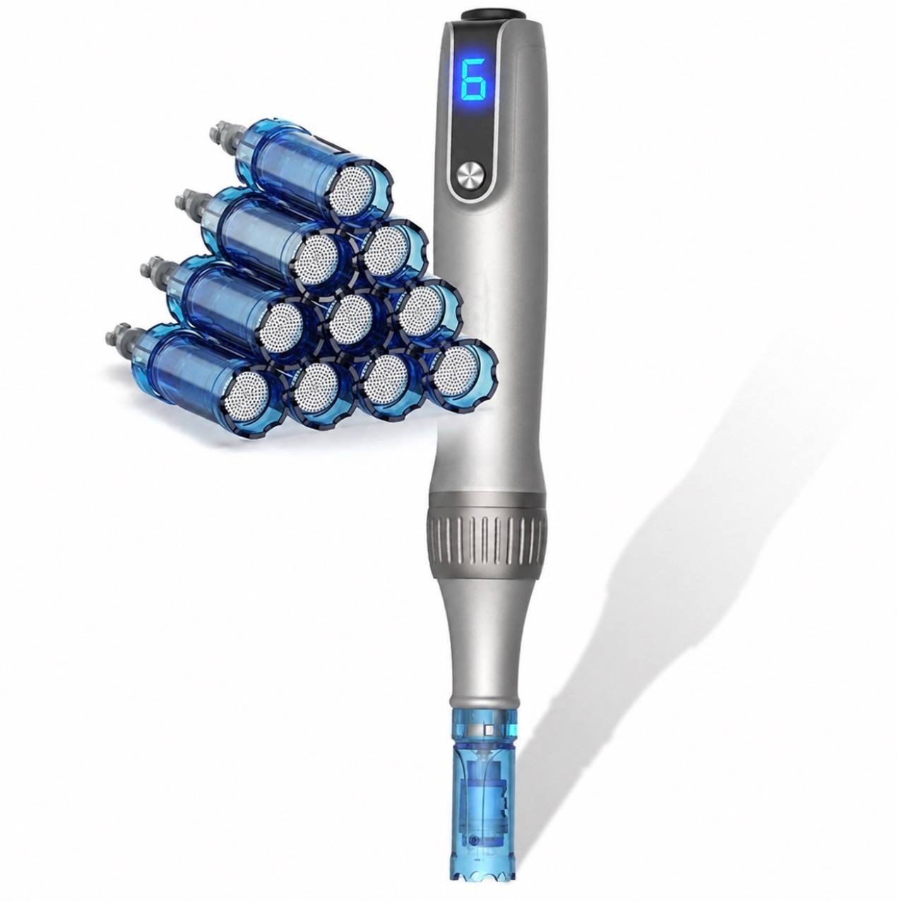 Dr. Pen M8S Wireless Pen, Adjustable Speed Device +10 Tips =(10×18)
