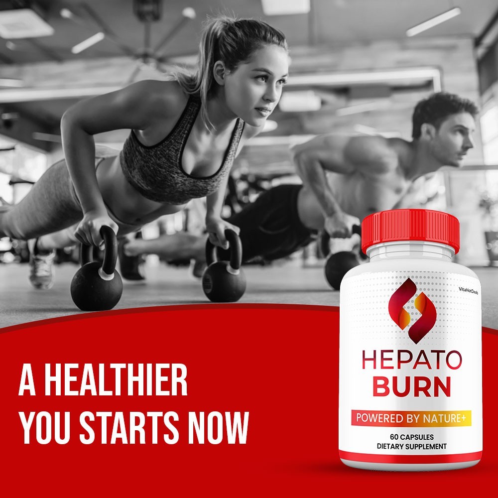 Hepato Burn Capsules, Max Strength All Natural HepatoBurn Pills (5 Pack)