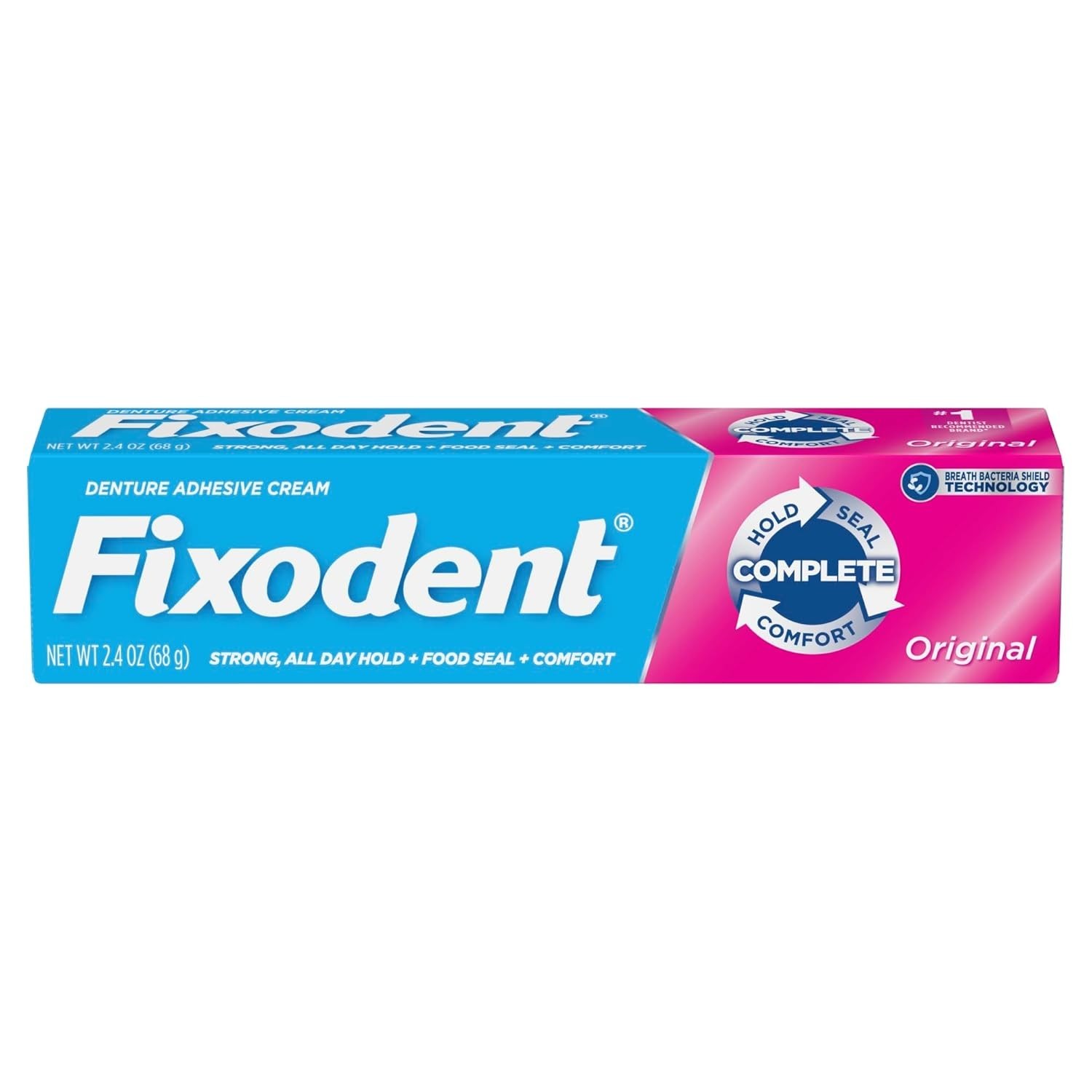 Fixodent – Complete Original Denture Adhesive Cream 2.40 oz