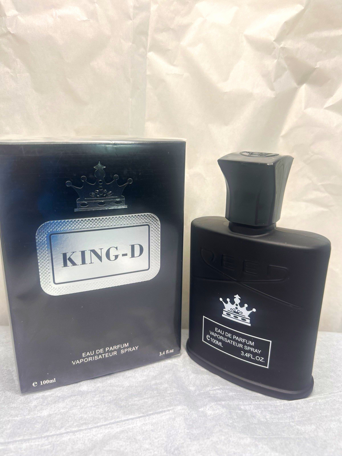 EBC KING-D Eau de Parfum Spray Vaporisateur 3.4 fl oz / 100 ml Regular