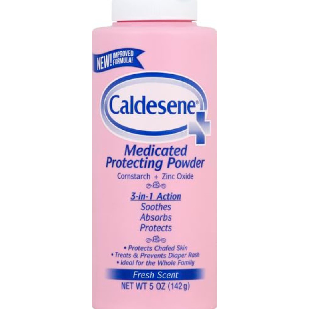 Caldesene Medicated Protecting Body Powder with Zinc Oxide and Cornstarch