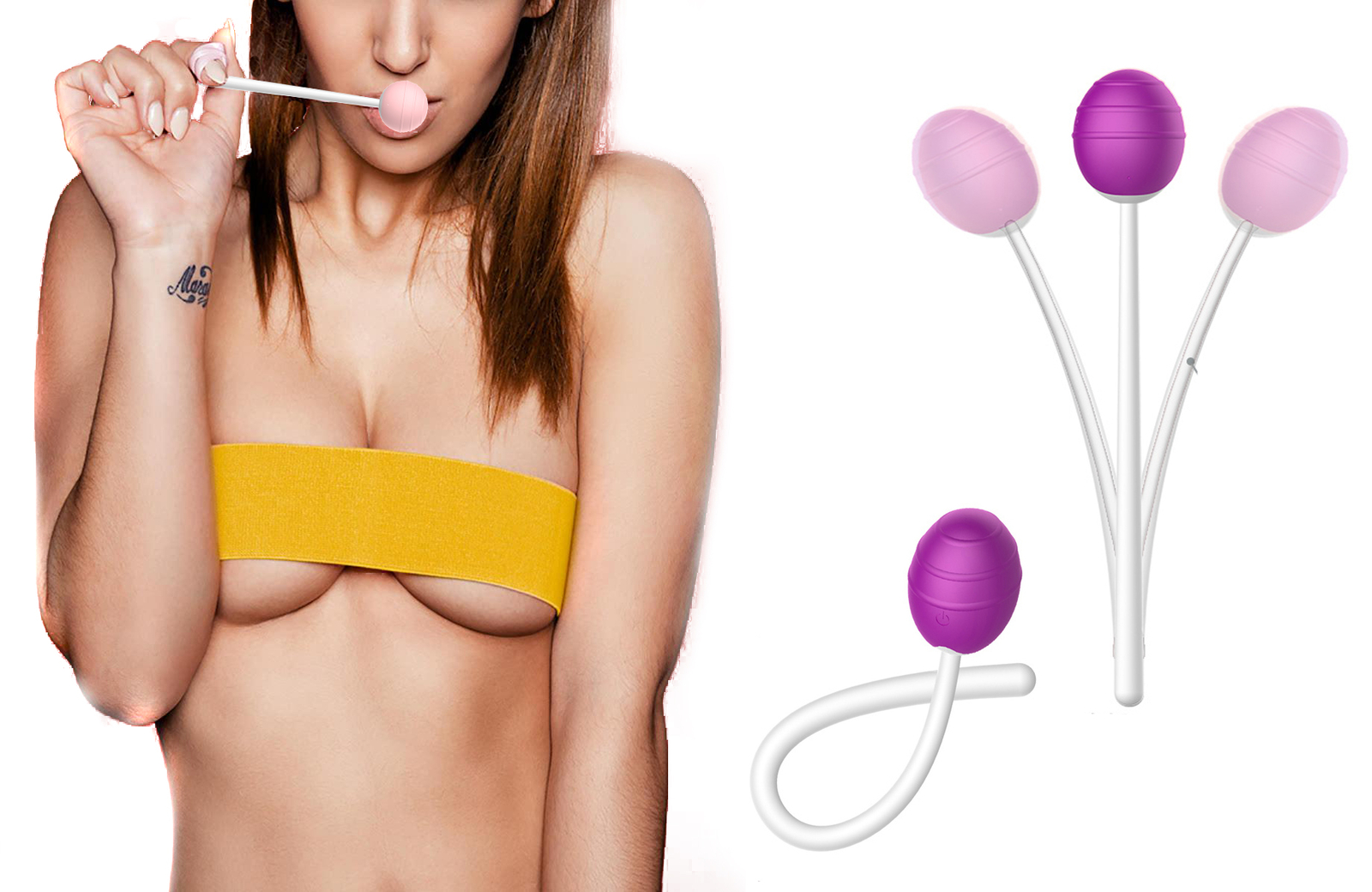 Multi-Speed lollipop Vibrator Wand Neck Full Body Personal Massage For Women US