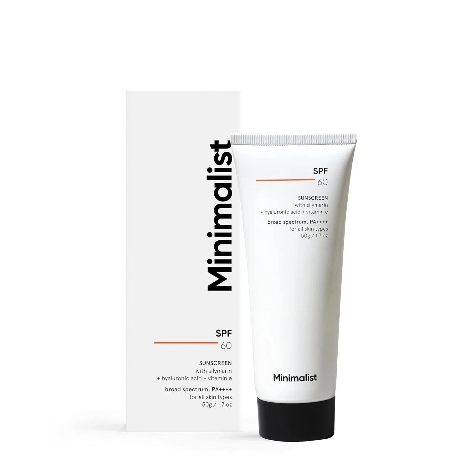 Minimalist Sunscreen Cream Spf 60 For All Skin Types 50gm