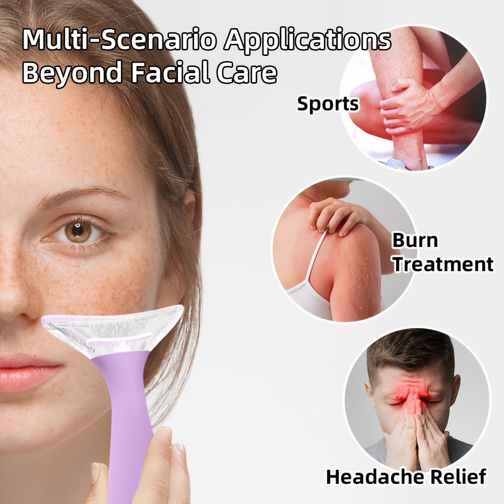 Durable Reusable Ice Pack for Face Compatible with Cold Therapy & Daily Skincare