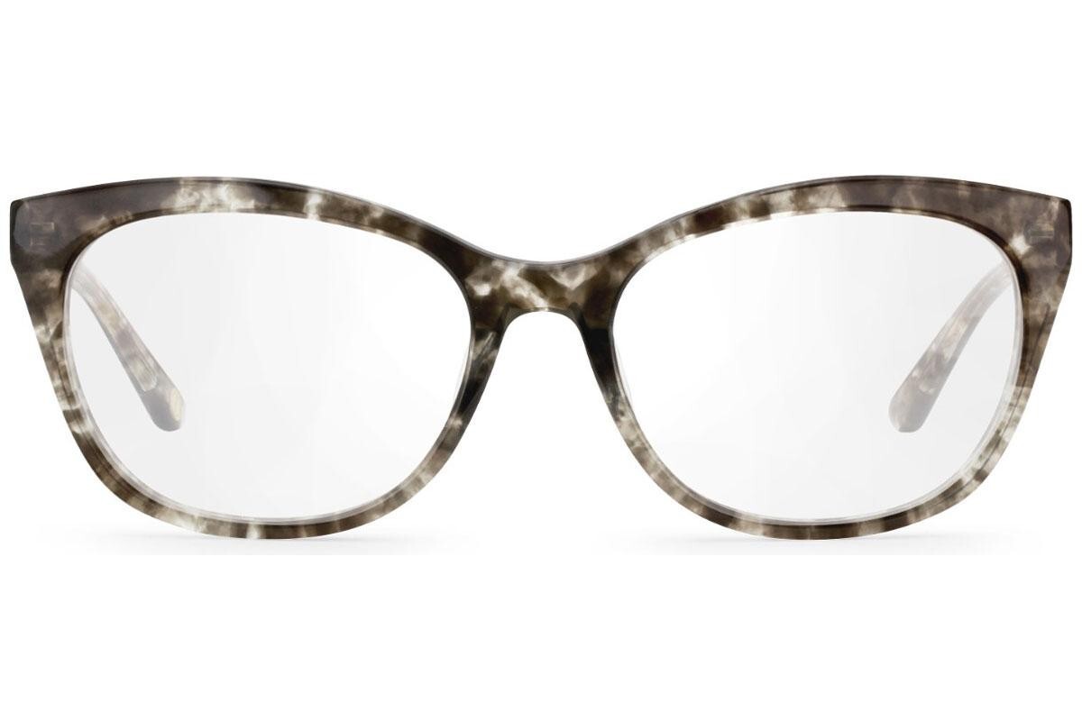 Juicy Couture JU169 9WZ Gray Marble Plastic Cat Eye Eyeglasses Frame 53-17-135