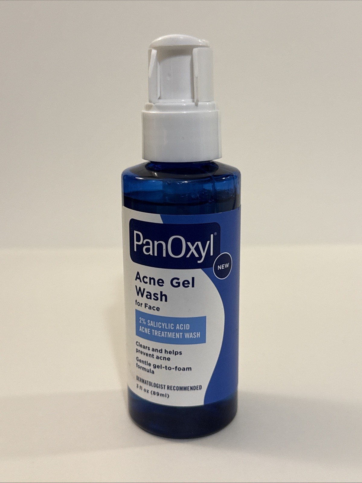 PanOxyl Acne Gel Face Wash, 3 fl oz (89 ml) *NEW* EXP 5/2027