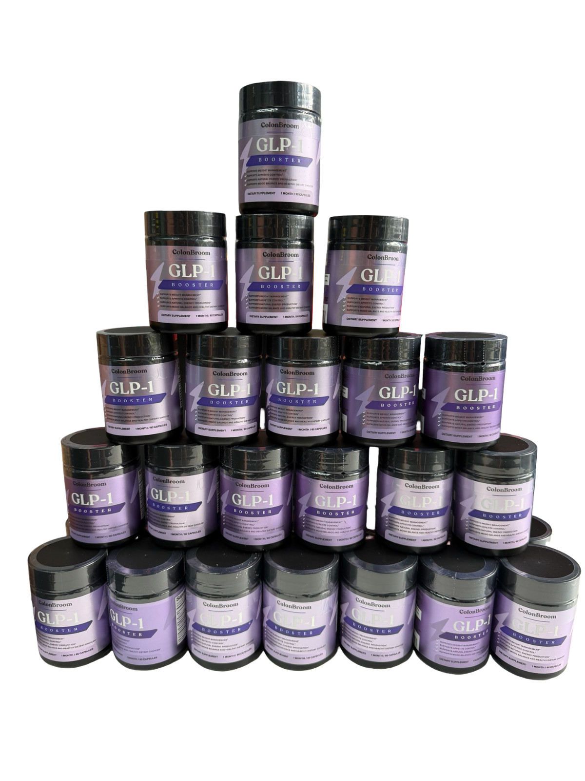 Colon Broom Booster Weight Management- One Month Supply Per Bottle