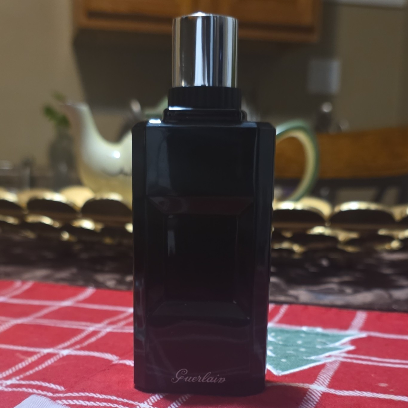 Rare Guerlain Mon Habit Rouge Eau de Toilette EDT Spray Regular Size 3.3 fl oz