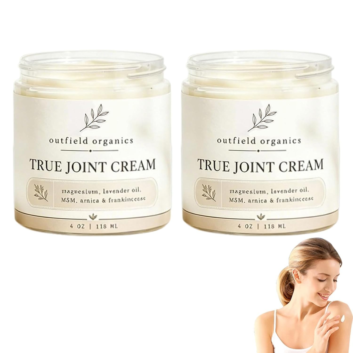 Outfield Organics True Joint Cream, Moisturizing Massage Cream for Body Joints 4