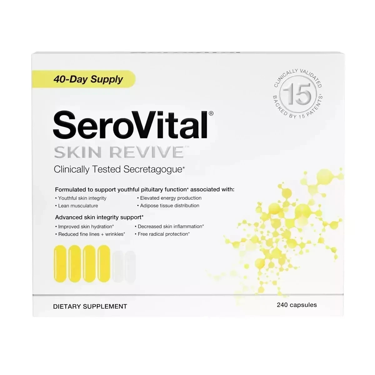 SeroVital 40 Day Supply Dietary Supplement, 240-count
