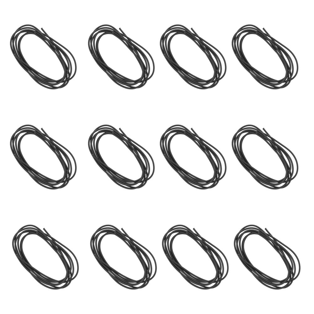 15Pcs Elastic String: Rubber Cord 3.28ft 1.5mm – Notebook Elastic Bands for