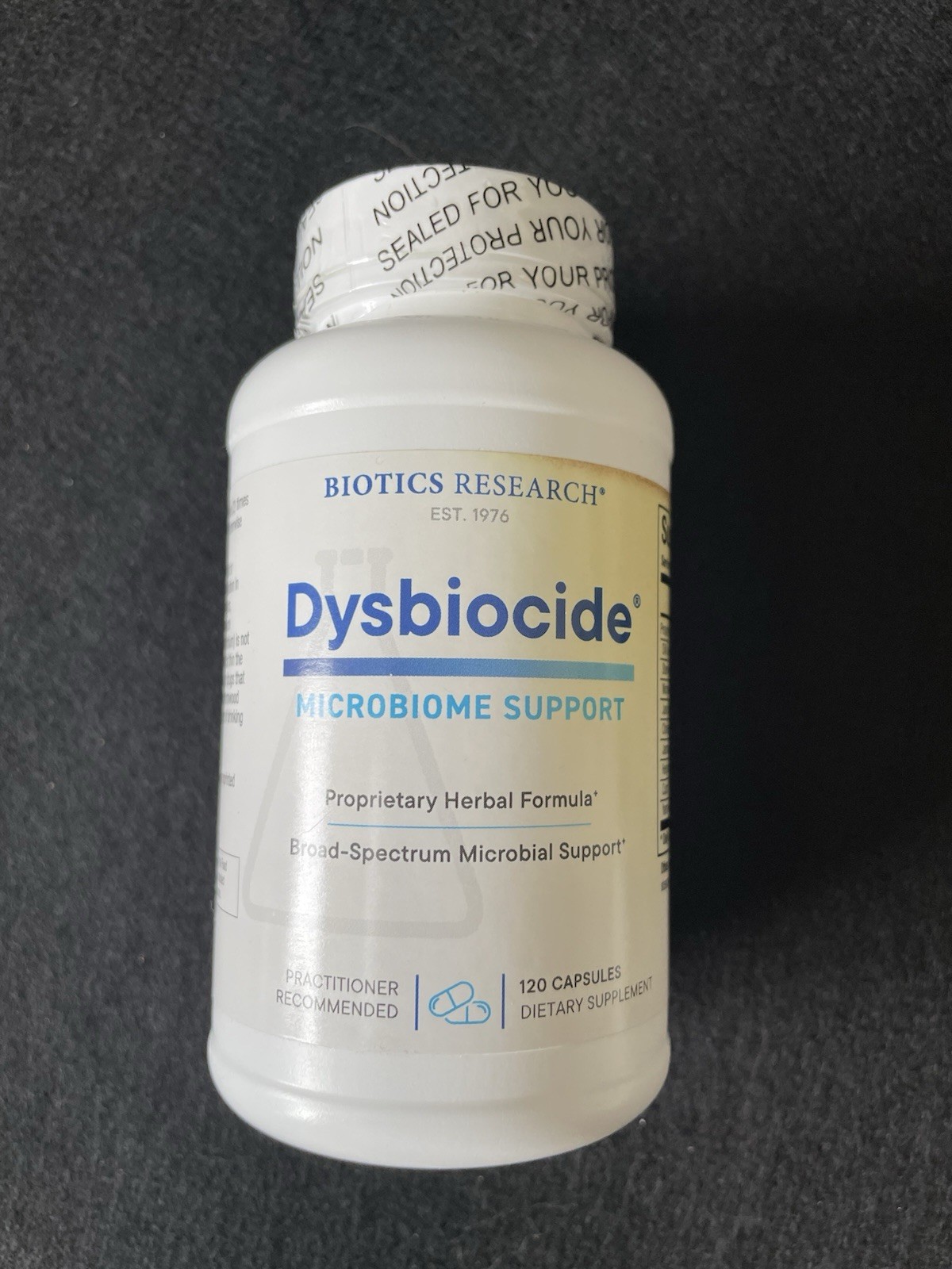 Biotics Research – Dysbiocide (120caps) Expires 8/28/27