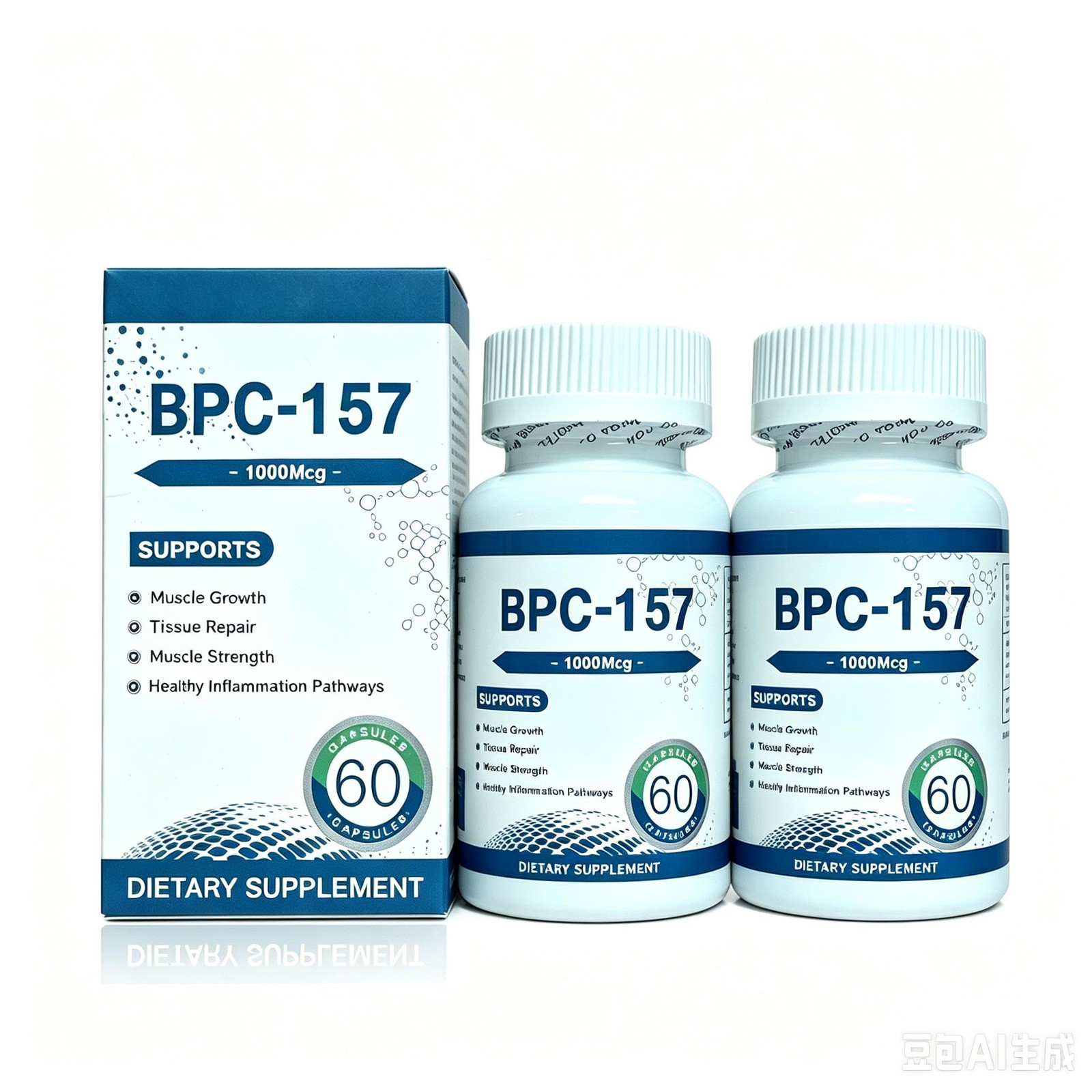 2 bottles B – 157 1000mcg 120 Capsules