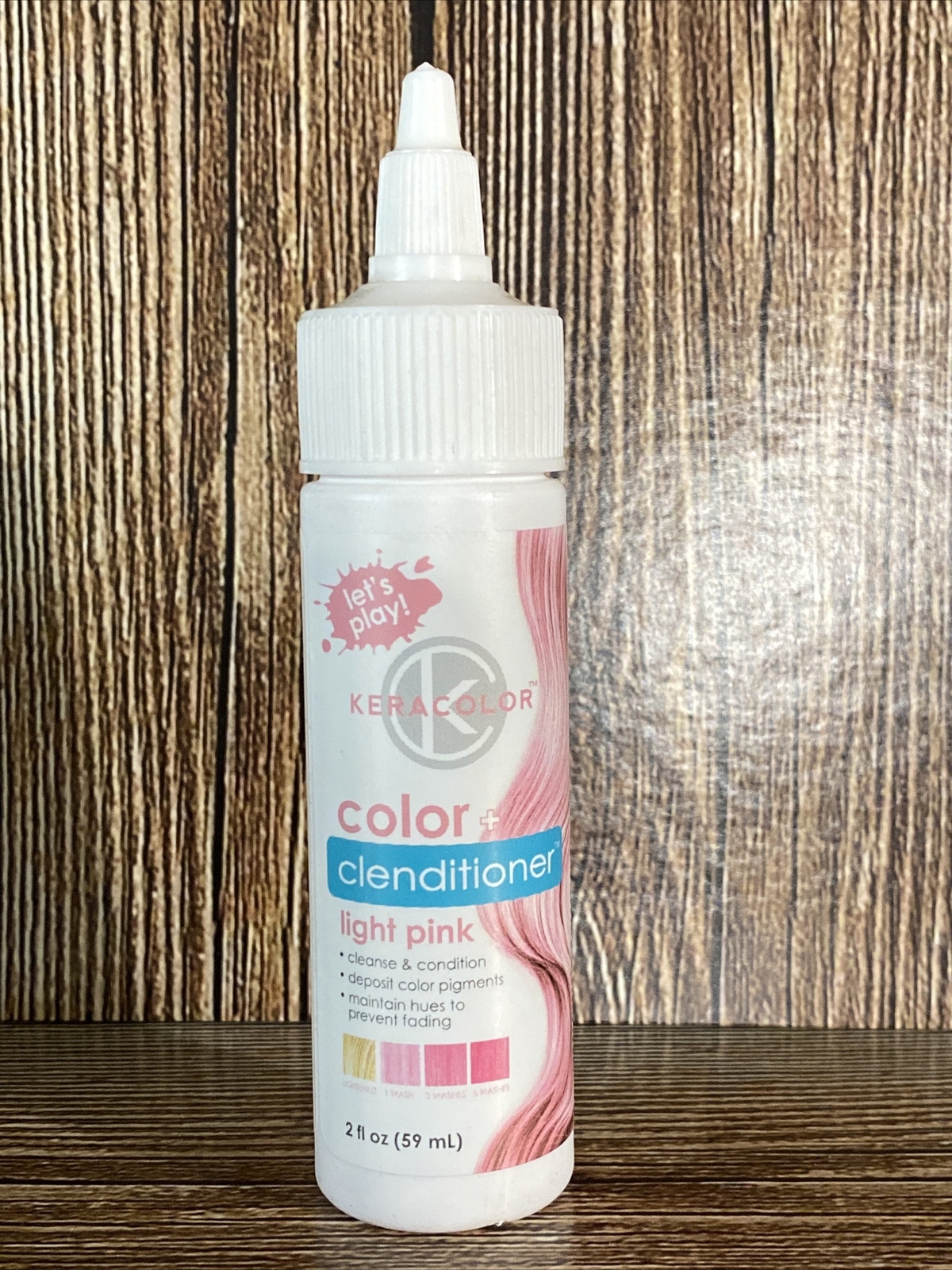 Keracolor Color Clenditioner Light Pink 2oz