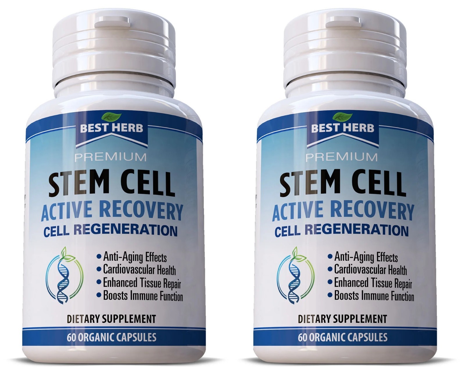 2x Stem Cell Multi Formula Vitality Supplement Cellular Renewal + Tissue Repair