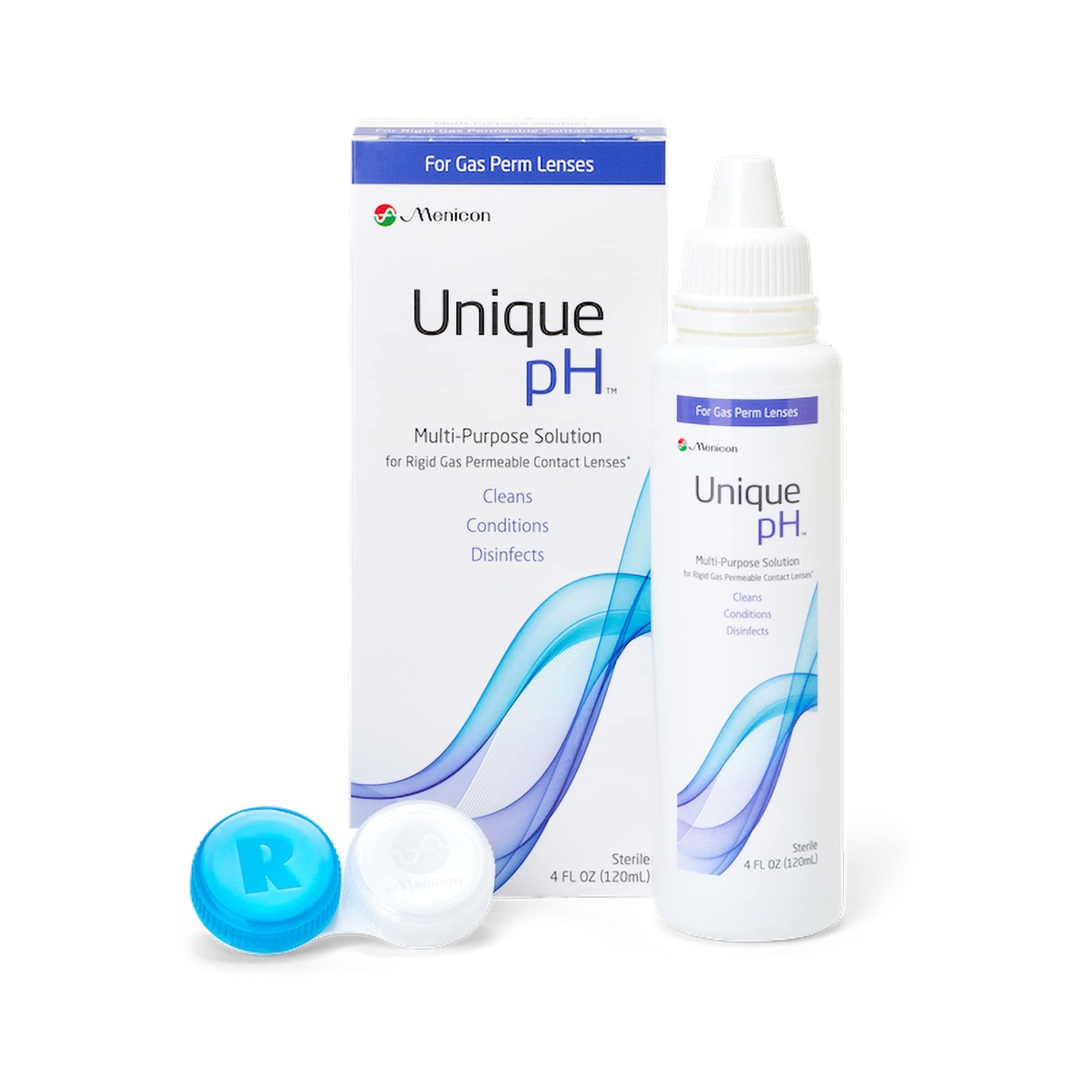 Menicon Unique pH Multi-Purpose Contact Lens Solution 4 Fl Oz (Pack of 1)