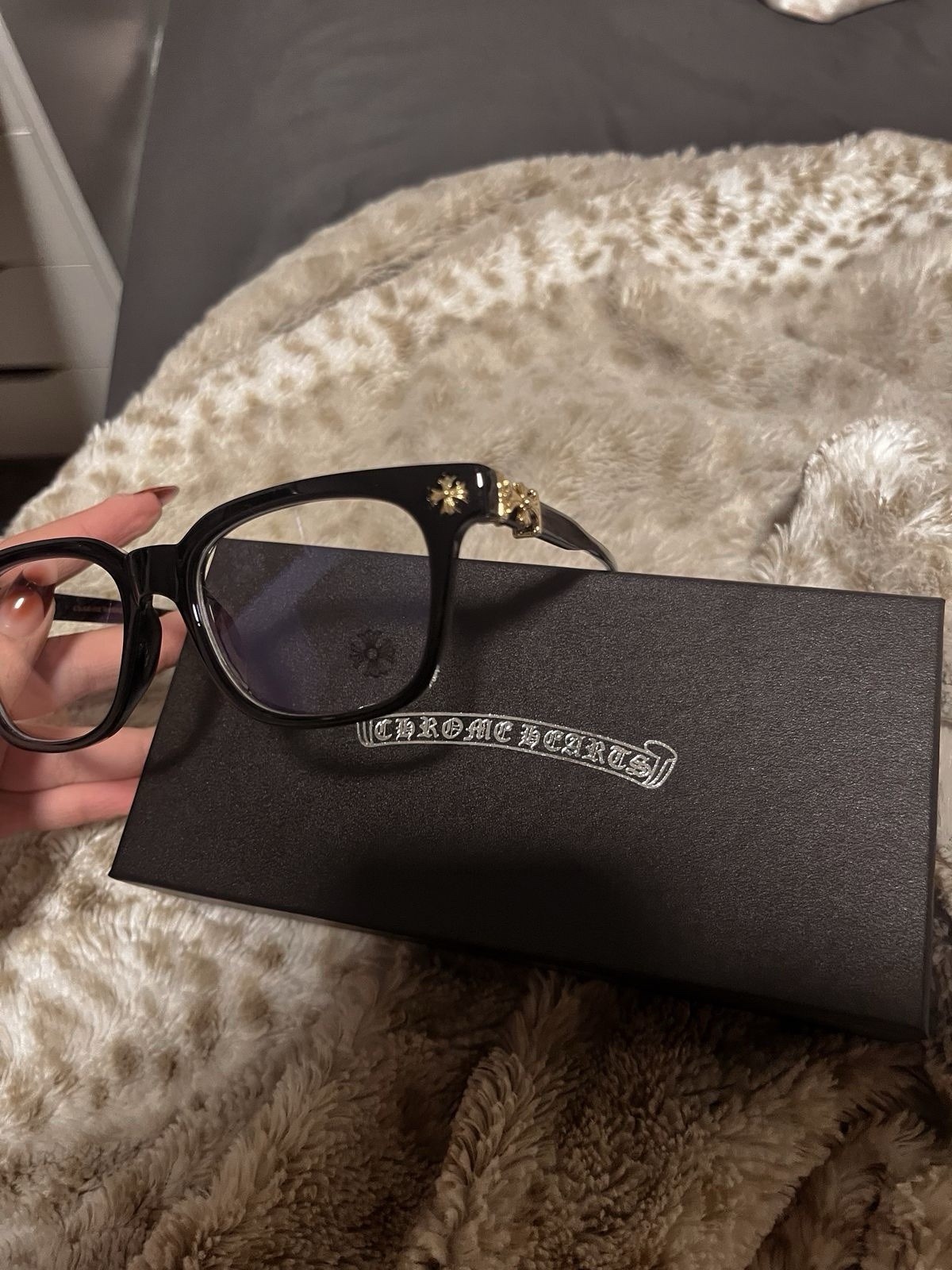 Chrome Hearts 2273 Black Full Rim Eyeglasses Frames Unisex Adults