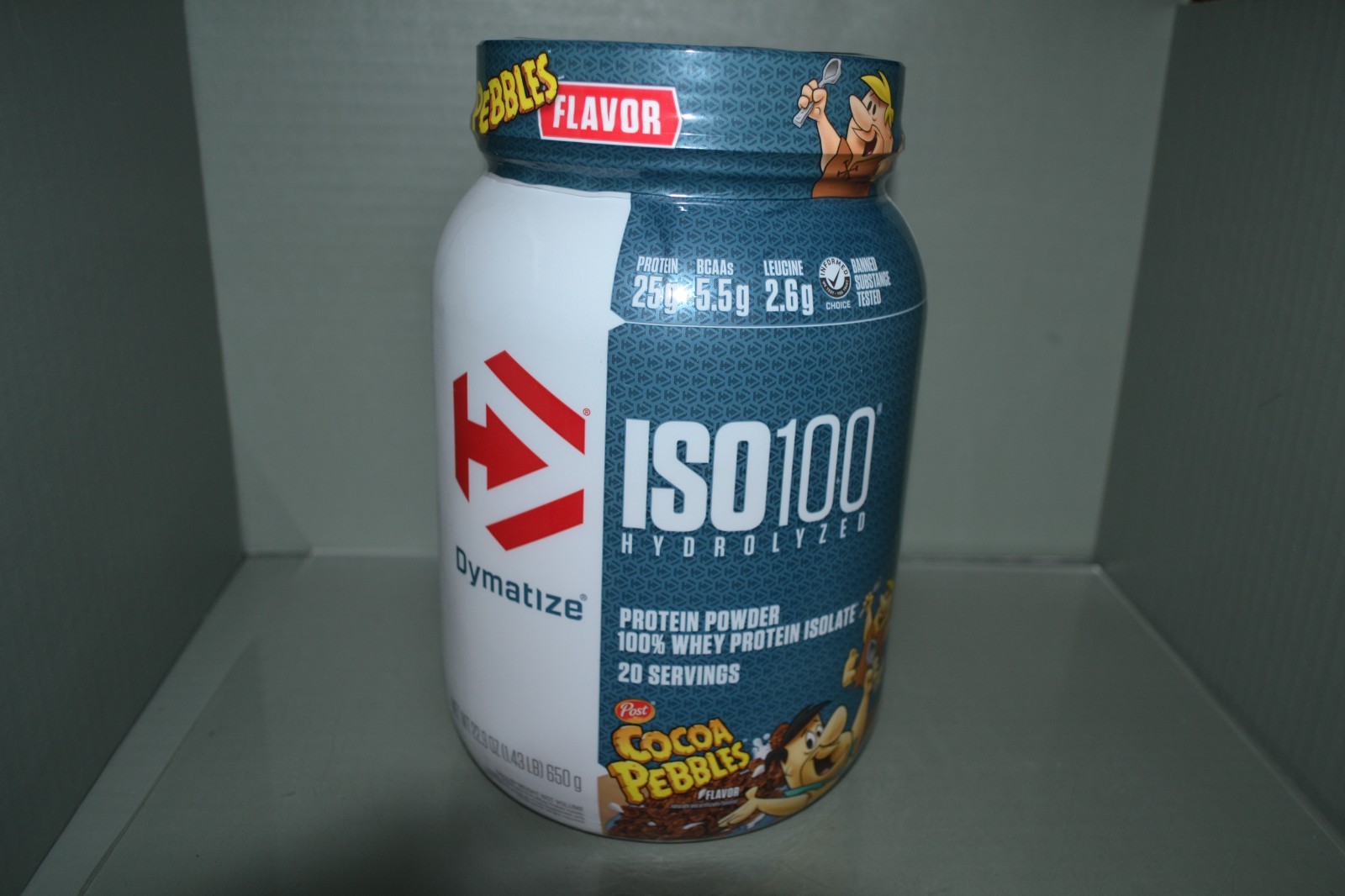 Dymatize ISO100 Hydrolyzed 25g Protein Powder Cocoa Pebbles 1.43 LB Exp. 05/2027
