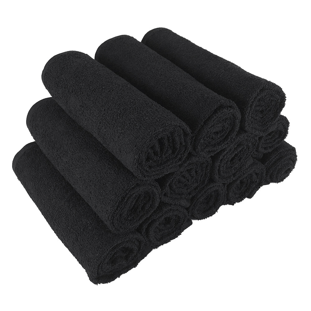 Salon Towel 12 Packs Bleach Safe 16″ x 28″ Color Options Cotton Absorbent Soft