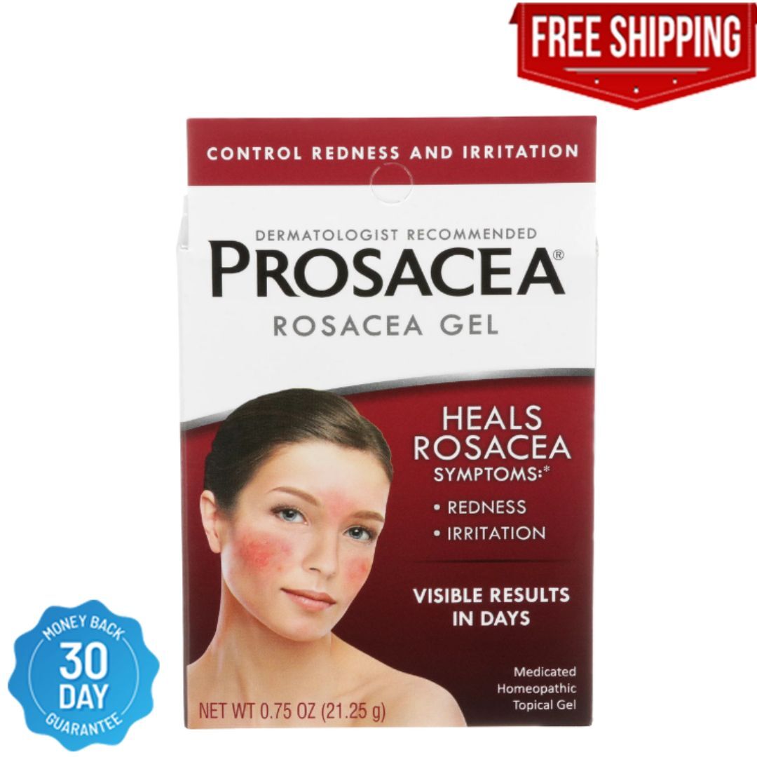 Prosacea – Heals Rosacea Symptoms of Redness Pimples and Irritation – 0.75 oz