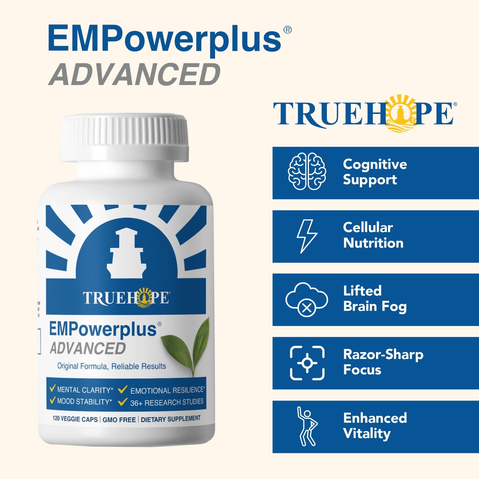 Truehope EMPowerplus Advanced Multivitamin for Women & Men – (Official Listing)