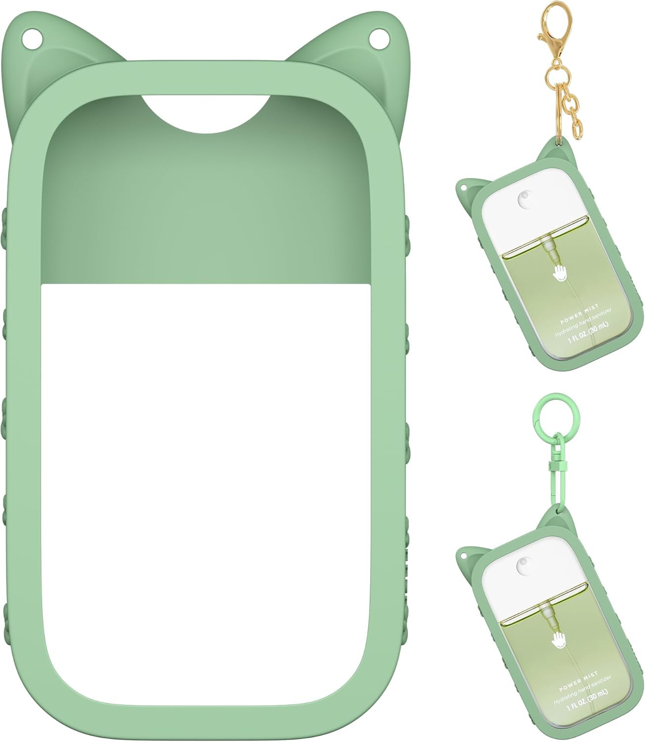 Silicone Case Compatible with Touchland Hand Sanitizer Spray (Fit for 1 FL OZ/30