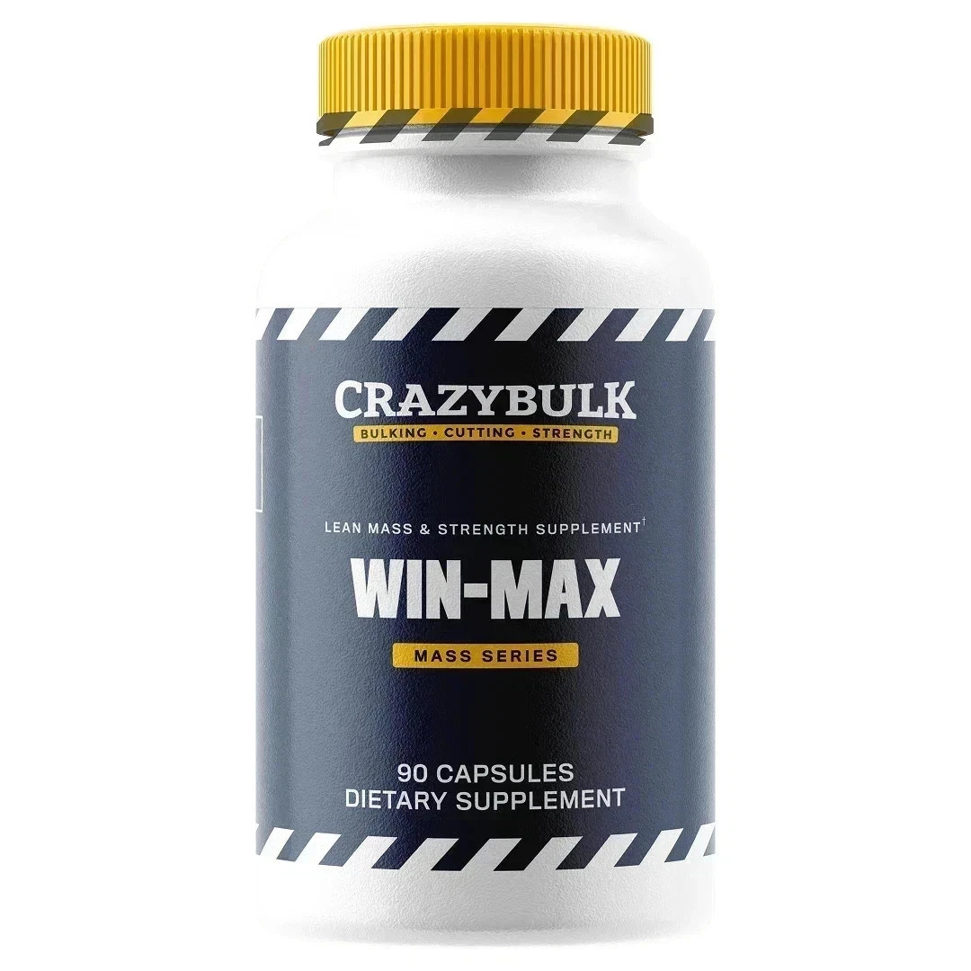 CRAZYBULK WIN-MAX | Natural Anabolic Body Building Supplement- Pack of 5
