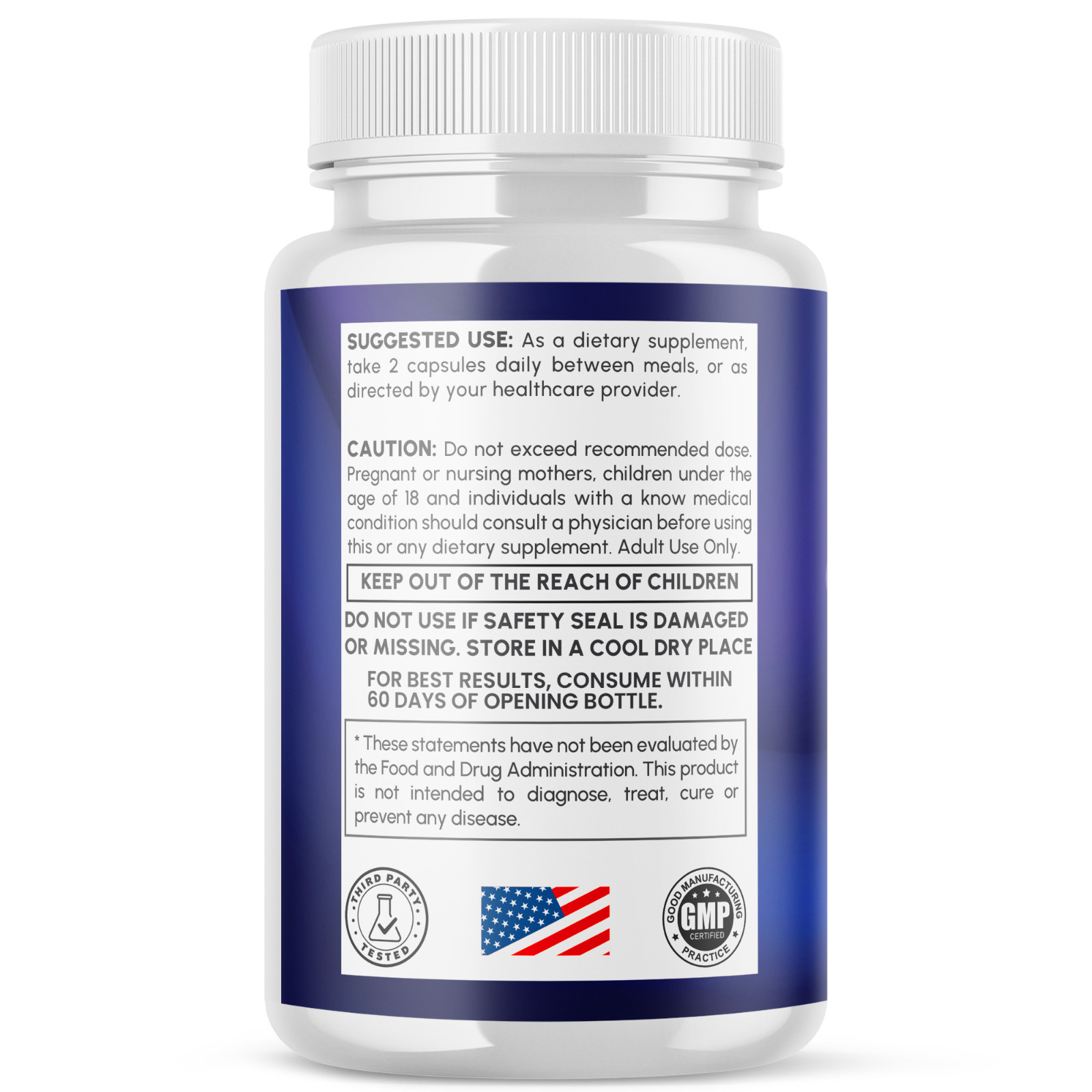 (5 Pack) Nervecell Advanced Nerve Support Strength Formula Nerve Cell 300 Caps