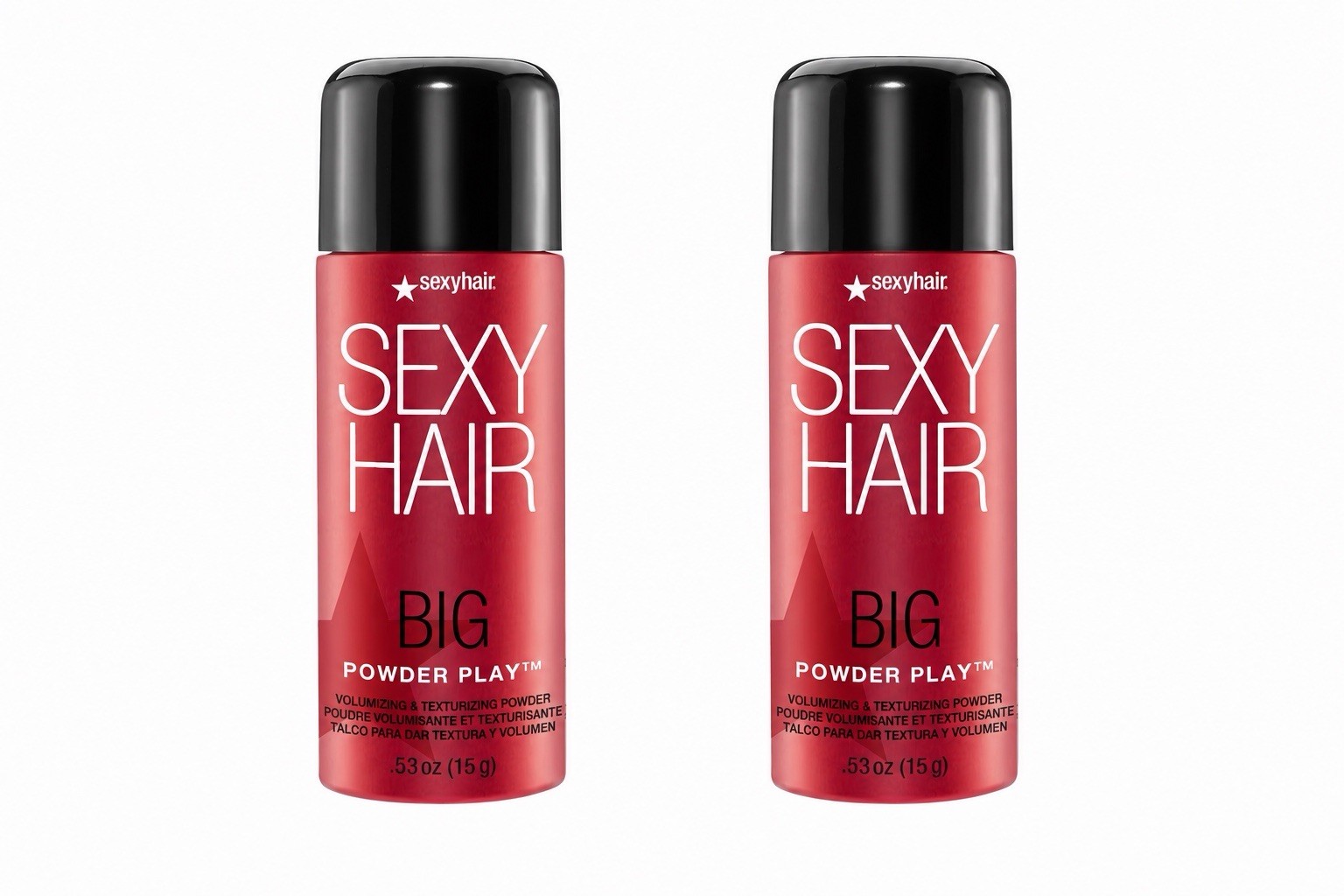 Big Sexy Hair Powder Play Volumizing and Texturizing Powder 0.53 oz (2PACK) New
