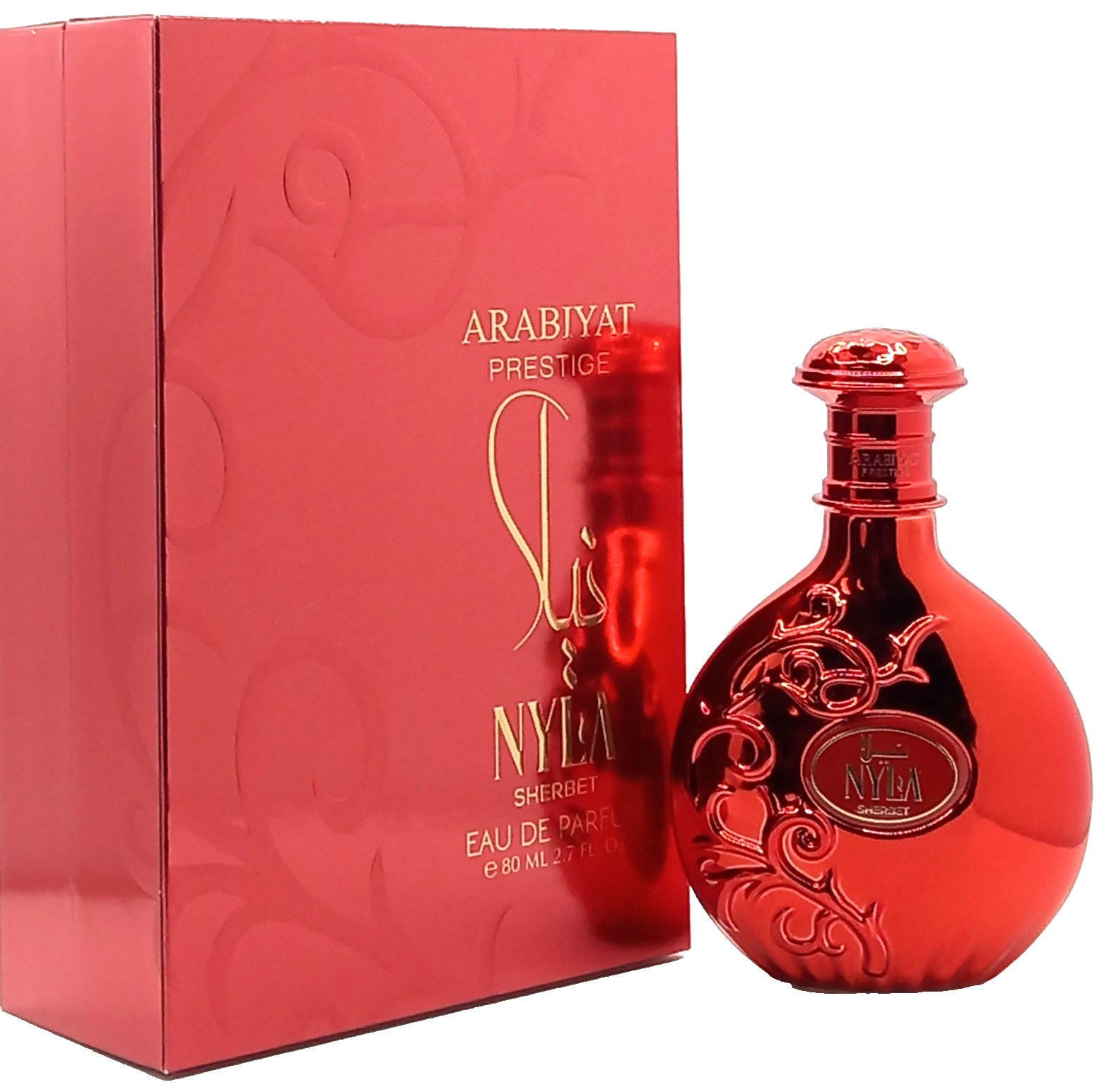 ARABIYAT PRESTIGE NYLA SHERBET EAU DE PARFUM SPRAY FOR WOMEN 2.7 Oz / 80 ml NEW!