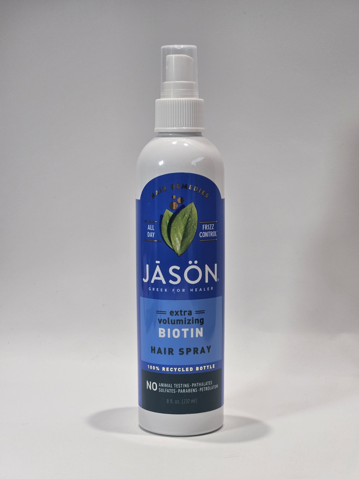 Jason Extra Volumizing Biotin Hair Spray – Thick Volume Hair Spray – 8 FL OZ.