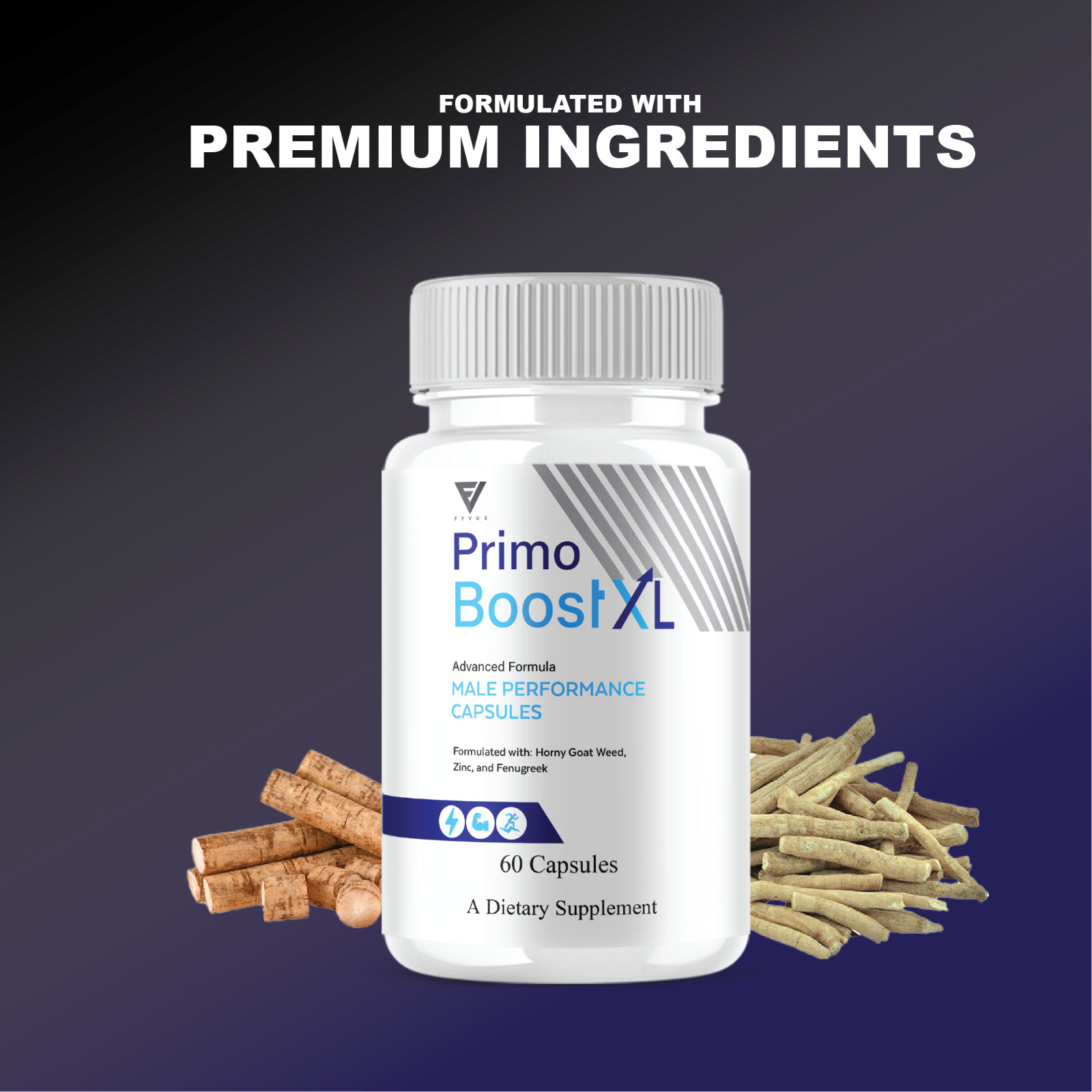 Primo Boost XL Performance Capsules, PrimoBoostXL Pills (60 Capsules)